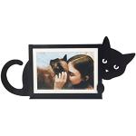 Balvi Cadre Hidden Cat Couleur Noir en Forme de Chat pour Les Amateurs d'animaux Métal 15x10 cm