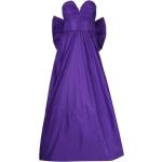 Robes de soirée longues violettes avec noeuds longues Taille XS pour femme 