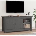 Meubles TV en bois gris en pin modernes en promo 