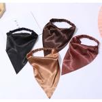 Foulards triangle roses look fashion pour femme 