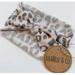 Bandeaux gris à effet léopard à motif animaux Taille 12 mois pour bébé de la boutique en ligne Etsy.com 
