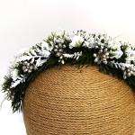 Headbands pour fêtes de Noël argentés Tailles uniques pour femme 