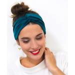 Headbands de mariage verts à motif canards made in France look chic pour femme 