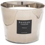 Bougies parfumées Baobab Collection argentées 