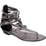 Barbara Bui - Shoes > Sandals > Flat Sandals - Gray -