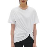 T-shirts Barbara Bui blancs en coton à manches courtes à manches courtes Taille XS look Rock pour femme 
