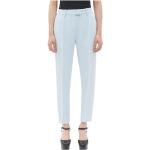 Pantalons chino Barbara Bui bleues claires en polyester Taille M pour femme 