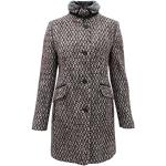 Manteaux en laine Barbara Lebek en cuir synthétique à col montant Taille XL look fashion pour femme 