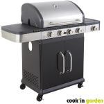 Barbecue Gaz Cook In Garden - Am064sbi - Garantie 2ans