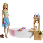 Barbie Royal Adventure poupée blonde avec jupe rose en tulle, figurine  chiot et accessoires inclus, jouet pour enfant, GML76 : : Jeux et  Jouets