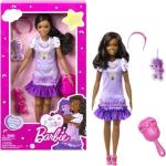 Barbie - Ma Premiere Barbie Brune - Poupée - 3 Ans Et + Violet