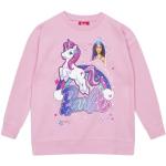 Sweatshirts roses en coton à motif licornes Barbie look fashion pour fille de la boutique en ligne Amazon.fr 