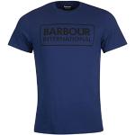 T-shirts Barbour International bleus à manches courtes à manches courtes Taille L look fashion pour homme 