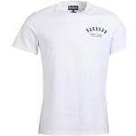 T-shirts de printemps Barbour blancs à logo en coton à manches courtes à manches courtes Taille S look casual pour homme 
