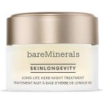 bareMinerals Skinlongevity Long Life Herb Night Treatment Crème de nuit 50 ml