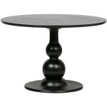 Tables rondes BePureHome noires en manguier diamètre 70 cm baroques & rococo 