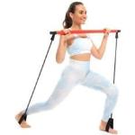 Barre de fitness avec elastiques et guide d exercice resibar
