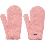 Paire de gants en tricot Barts roses en polaire enfant 