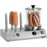 Machines à hot dog Bartscher gris acier en acier inoxydables 