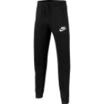 Pantalons de sport Nike Sportswear noirs en polaire enfant look sportif 