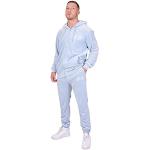 Joggings Project X Paris bleu ciel en velours Taille L look fashion pour homme en promo 