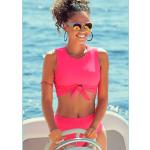 Maillots de bain tailles hautes Venice Beach orange corail en polyamide Taille S look fashion pour femme 