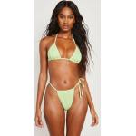 Bas de bikini Boohoo verts en jersey Taille XL pour femme en promo 