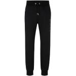 Pantalons droits de créateur HUGO BOSS BOSS noirs à logo en coton Taille L pour homme 