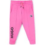 Pantalons de sport roses à logo en polaire Taille 12 ans pour fille de la boutique en ligne Hugoboss.fr avec livraison gratuite 