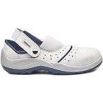 Chaussures de travail  blanches norme SB en microfibre Pointure 41 look fashion pour femme 
