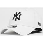Snapbacks New Era 9FORTY blanches en coton à New York NY Yankees Tailles uniques 
