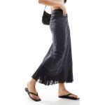 Jupes longues bleu marine longues Taille XXS look fashion pour femme 