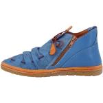 Chaussures Coco & Abricot bleu marine en cuir Pointure 39 look fashion pour femme 