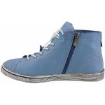 Chaussures Coco & Abricot bleu marine en cuir Pointure 37 look fashion pour femme 