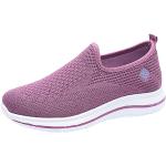 Chaussures de running d'automne violettes respirantes Pointure 37 look casual pour femme 