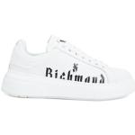 Chaussures de sport John Richmond blanches en caoutchouc look fashion pour homme 