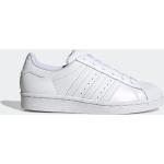 Baskets semi-montantes adidas Superstar blanches en caoutchouc à lacets Pointure 38,5 look casual pour enfant 