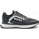 Chaussures de sport de créateur HUGO BOSS BOSS bleues en fil filet Pointure 41 pour homme 