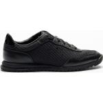 Chaussures de créateur HUGO BOSS BOSS noires en cuir synthétique en cuir Pointure 42 pour homme 