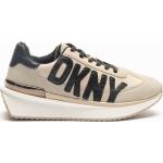 Chaussures de créateur DKNY beiges en cuir synthétique en cuir Pointure 38,5 pour femme 