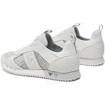 Chaussures de sport EA7 gris argenté en fil filet Pointure 40,5 look fashion pour homme 