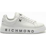 Chaussures John Richmond blanches en caoutchouc en cuir Pointure 39 pour homme 