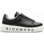 Chaussures John Richmond noires en caoutchouc en cuir Pointure 40 pour homme 