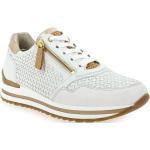 Baskets basses Gabor blanches Pointure 41 look casual pour femme 