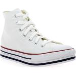 Chaussures montantes Converse blanches Pointure 32 look casual pour enfant 