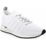 Baskets basses Reqins blanches look casual pour femme 