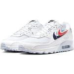 Chaussures de sport Nike Air Max 90 blanches Pointure 41 look fashion pour homme 