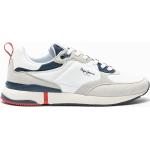 Baskets  Pepe Jeans blanches Pointure 41 look casual pour homme en promo 