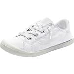 Chaussures de running de mariage blanches à paillettes à talons compensés Pointure 41 look casual pour femme 