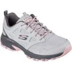 Chaussures de randonnée Skechers Hillcrest grises à lacets avec un talon jusqu'à 3cm pour femme 